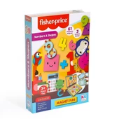 FP 13411 Fisher Price Baby Puzzle Numbers Shapes -KS Puzzle - 1