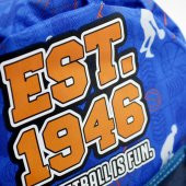 Muggle 2 Bölmeli Basket Is Fun Anaokulu Çantası Mavi MU-9154 thumbnail 5