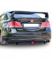 Honda Civic Fd6 Bagaj Üstü 4 Parça Yüksek Spoiler / Spoyler - 1