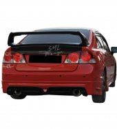Honda Civic Fd6 Bagaj Üstü 4 Parça Yüksek Spoiler / Spoyler - 2