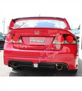 Honda Civic Fd6 Bagaj Üstü 4 Parça Yüksek Spoiler / Spoyler - 3