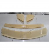 Honda Civic Fd6 Bagaj Üstü 4 Parça Yüksek Spoiler / Spoyler - 6