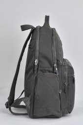 Elatae Unisex Çok Gözlü Günlük Seyahat Okul Sırt Çantası Gri 17295 - 3