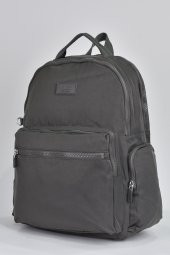 Elatae Unisex Çok Gözlü Günlük Seyahat Okul Sırt Çantası Gri 17295 - 4