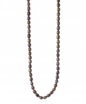 STONEAGE Siyah İnci Doğal Taş Aşk Bayan Kolye thumbnail 3