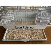 Kafes Kuşları Için, Kafes Taban Malzemesi - Mısır Granülü (2 Kg) - 1