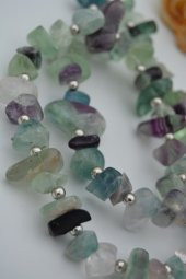 STONEAGE FLORİT DOĞALTAŞLI KOLYE thumbnail 3