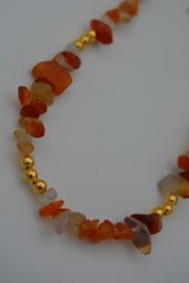 STONEAGE YEMEN AKİĞİ DOĞALTAŞLI KOLYE thumbnail 5