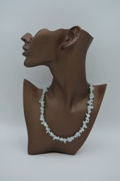 STONEAGE AKUAMARİN TAŞLI TASARIM KOLYE thumbnail 1