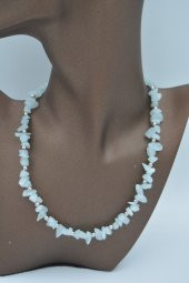 STONEAGE AKUAMARİN TAŞLI TASARIM KOLYE thumbnail 2