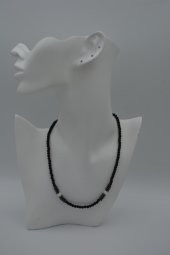 STONEAGE HEMATİT İNCİ VE ONİKS TAŞLI KOLYE thumbnail 4