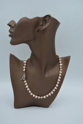 STONEAGE PEMBE İNCİ KOLYE thumbnail 2