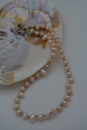 STONEAGE PEMBE İNCİ KOLYE thumbnail 5