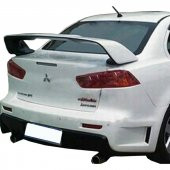 Mitsubishi Lancer 2008-2013 Evo X Spoiler Yüksek Plastik Boyalı - 1