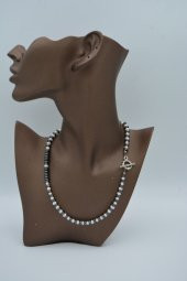 STONEAGE İNCİ VE HEMATİT KOLYE thumbnail 5