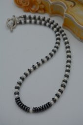 STONEAGE İNCİ VE HEMATİT KOLYE thumbnail 7