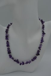 STONEAGE AMETİST DOĞAL TAŞLI KOLYE thumbnail 2