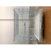 Muhabbet Kuşu Üretim Kafesi - Kalın Telli Çekmeceli - 2