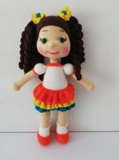 Sevimli Başak Bebek Amigurumi Organik Oyuncak - 2