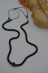 STONEAGE JEWELLERY Malahit ve Oniks Kolye thumbnail 2