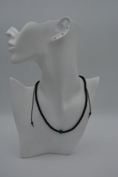 STONEAGE JEWELLERY Malahit ve Oniks Kolye thumbnail 4