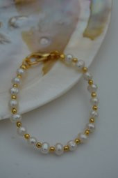 STONEAGE JEWELLERY İnci Bileklik - 3