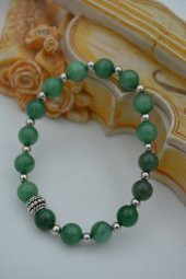 STONEAGE JEWELLERY Aventurin Doğal Taşlı Bileklik thumbnail 2