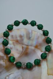 STONEAGE JEWELLERY Malahit Doğal Taşlı Bileklik - 1
