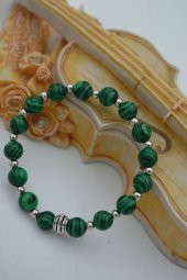 STONEAGE JEWELLERY Malahit Doğal Taşlı Bileklik - 3