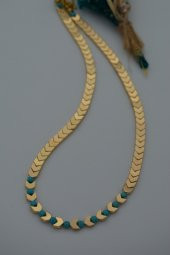 STONEAGE Hematit ve Turkuaz Taşlı Bayan Kolye thumbnail 5