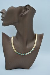 STONEAGE Hematit ve Turkuaz Taşlı Bayan Kolye thumbnail 7