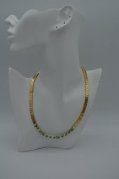 STONEAGE Hematit ve Turkuaz Taşlı Bayan Kolye thumbnail 9