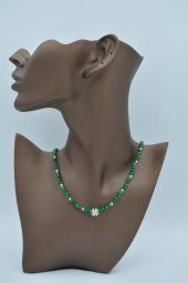 STONEAGE Malahit Doğal Taşlı Kolye thumbnail 1