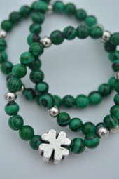 STONEAGE Malahit Doğal Taşlı Kolye thumbnail 2