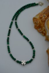 STONEAGE Malahit Doğal Taşlı Kolye thumbnail 5