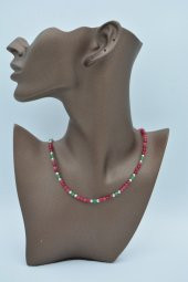 STONEAGE Ceyt ve İnci Taşlı Bayan İçin Kolye thumbnail 2