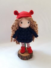 Nancy Girl dolls Bebek Amigurumi Organik Oyuncak - 1