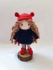 Nancy Girl dolls Bebek Amigurumi Organik Oyuncak - 2