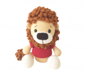 Yeleli Aslan Amigurumi Organik Oyuncak - 1