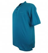 Büyük Beden Erkek Tişört Süprem Polo Yaka Petrol - 3