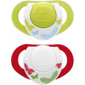 Chicco Yalancı Emzik Physioring Unisex kaucuk 4M 2 Lı thumbnail 2