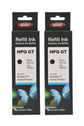 Ekoset hp Smart Tank 530 uyumlu Siyah mürekkep 100ml 2li set - 4