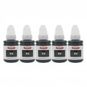 Ekoset Canon G1400 G1410 uyumlu Siyah Mürekkep 135ml 5li set thumbnail 1