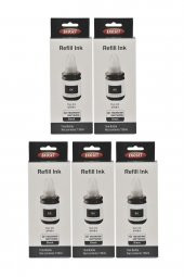 Ekoset Canon G1400 G1410 uyumlu Siyah Mürekkep 135ml 5li set thumbnail 4