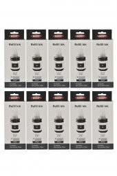 Ekoset Canon G2400 G2410 uyumlu Siyah Mürekkep 135ml 10 adet thumbnail 4