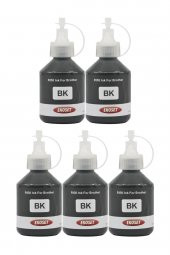 Ekoset Brother MFC T800w T810 uyumlu Siyah Mürekkep 100ml 5 adet thumbnail 3
