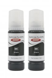 Ekoset Epson L5190 Siyah Muadil Mürekkep 70ml 2li set 103 serisi - 3