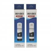 Ekoset Epson L1110 L3110 L3111 L3150 Siyah Muadil Mürekkep 70ml 2li set 103 serisi thumbnail 2