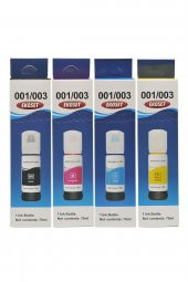 Ekoset Epson L3160 Uyumlu 4 renk Muadil Mürekkep 103 serisi - 4