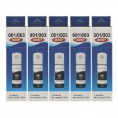 Ekoset Epson 103 L3151 L3156 Siyah Muadil Mürekkep 70ml 5 adet - 2